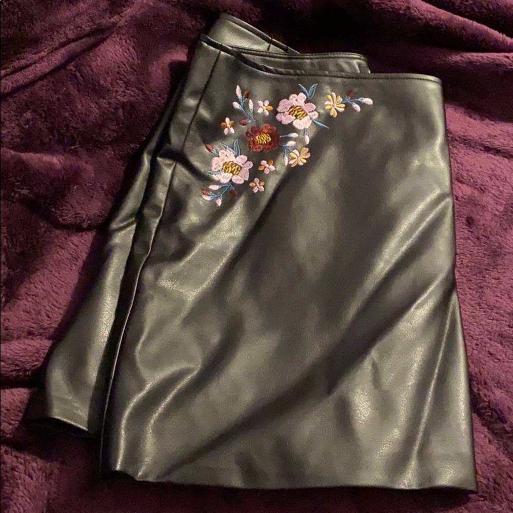 Leather Skirt